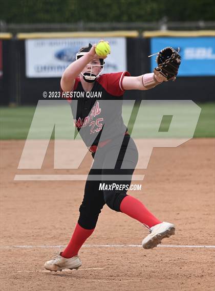 Thumbnail 3 in Village Christian vs. JW North (CIF-SS D6 Final) photogallery.