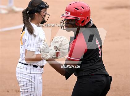Thumbnail 2 in Village Christian vs. JW North (CIF-SS D6 Final) photogallery.
