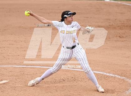 Thumbnail 3 in Village Christian vs. JW North (CIF-SS D6 Final) photogallery.