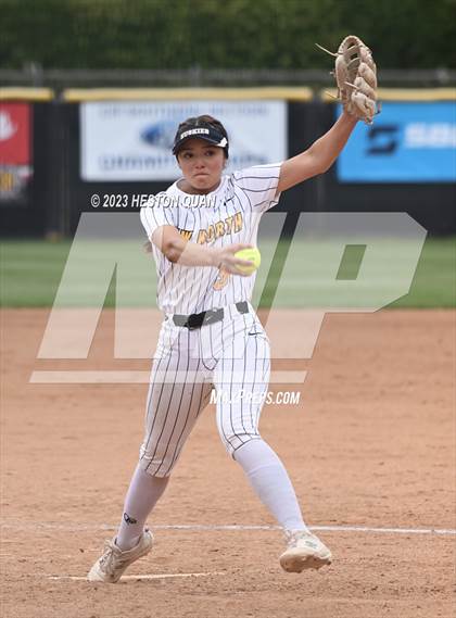 Thumbnail 3 in Village Christian vs. JW North (CIF-SS D6 Final) photogallery.