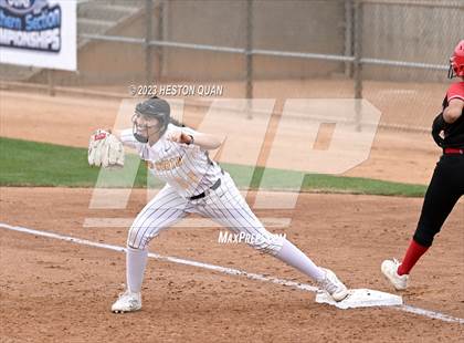 Thumbnail 1 in Village Christian vs. JW North (CIF-SS D6 Final) photogallery.