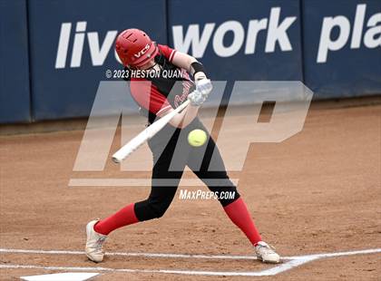 Thumbnail 2 in Village Christian vs. JW North (CIF-SS D6 Final) photogallery.