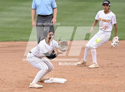 Thumbnail 1 in Village Christian vs. JW North (CIF-SS D6 Final) photogallery.