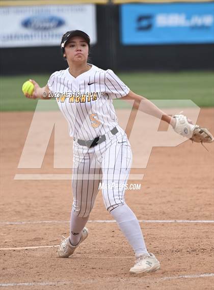 Thumbnail 2 in Village Christian vs. JW North (CIF-SS D6 Final) photogallery.