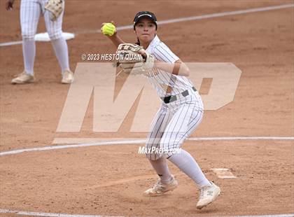 Thumbnail 1 in Village Christian vs. JW North (CIF-SS D6 Final) photogallery.