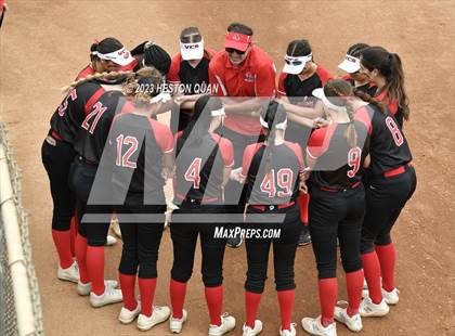Thumbnail 1 in Village Christian vs. JW North (CIF-SS D6 Final) photogallery.