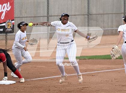 Thumbnail 1 in Village Christian vs. JW North (CIF-SS D6 Final) photogallery.