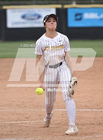 Thumbnail 3 in Village Christian vs. JW North (CIF-SS D6 Final) photogallery.