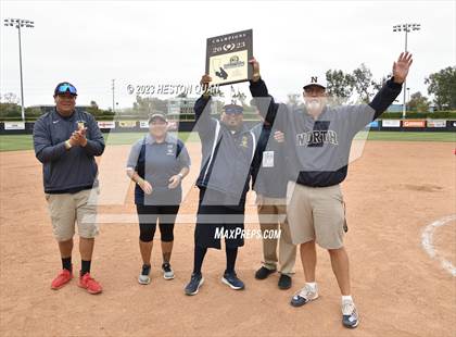 Thumbnail 1 in Village Christian vs. JW North (CIF-SS D6 Final) photogallery.