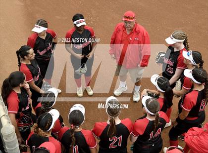 Thumbnail 1 in Village Christian vs. JW North (CIF-SS D6 Final) photogallery.