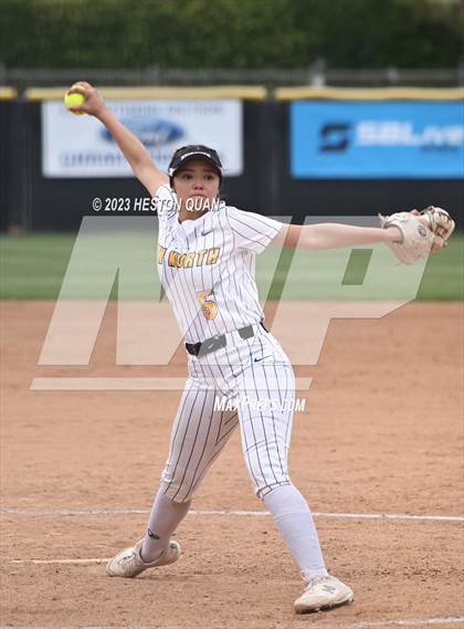 Thumbnail 2 in Village Christian vs. JW North (CIF-SS D6 Final) photogallery.