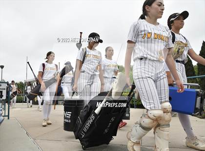 Thumbnail 3 in Village Christian vs. JW North (CIF-SS D6 Final) photogallery.
