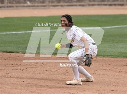 Thumbnail 1 in Village Christian vs. JW North (CIF-SS D6 Final) photogallery.