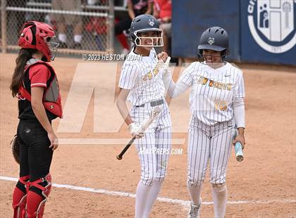 Thumbnail 3 in Village Christian vs. JW North (CIF-SS D6 Final) photogallery.