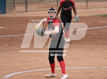 Thumbnail 2 in Village Christian vs. JW North (CIF-SS D6 Final) photogallery.