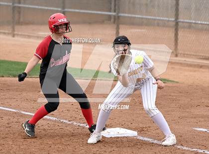 Thumbnail 3 in Village Christian vs. JW North (CIF-SS D6 Final) photogallery.