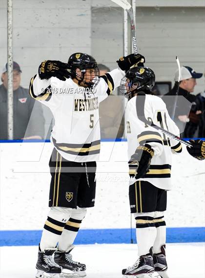 Thumbnail 3 in Westminster School vs Kimball Union Academy (Flood-Marr Tournament) photogallery.