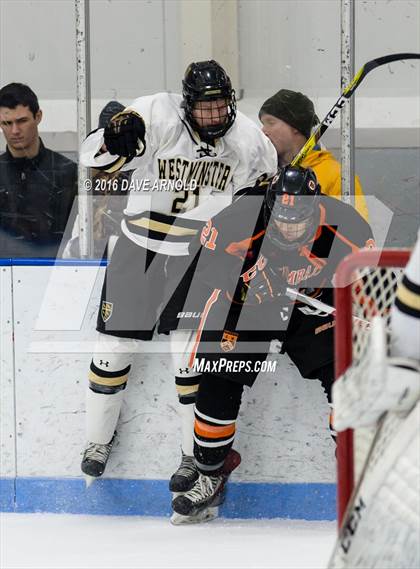 Thumbnail 2 in Westminster School vs Kimball Union Academy (Flood-Marr Tournament) photogallery.