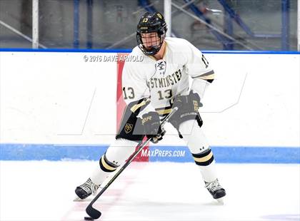Thumbnail 3 in Westminster School vs Kimball Union Academy (Flood-Marr Tournament) photogallery.