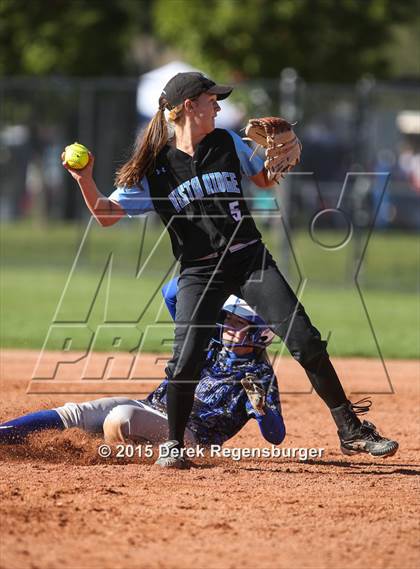 Thumbnail 3 in Wheat Ridge vs Vista Ridge (CHSAA 4A State First Round Playoff) photogallery.