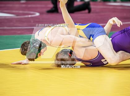 Thumbnail 2 in NYSPHSAA Wrestling D2 Rat tail and Round 1 (99lbs to 145lbs) photogallery.
