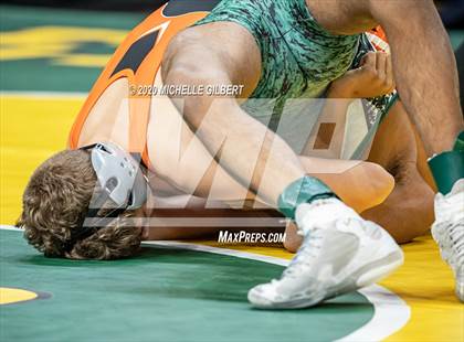 Thumbnail 2 in NYSPHSAA Wrestling D2 Rat tail and Round 1 (99lbs to 145lbs) photogallery.