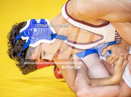 Thumbnail 2 in NYSPHSAA Wrestling D2 Rat tail and Round 1 (99lbs to 145lbs) photogallery.