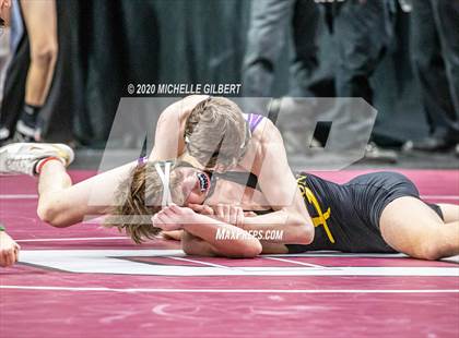 Thumbnail 1 in NYSPHSAA Wrestling D2 Rat tail and Round 1 (99lbs to 145lbs) photogallery.