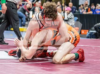 Thumbnail 2 in NYSPHSAA Wrestling D2 Rat tail and Round 1 (99lbs to 145lbs) photogallery.
