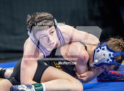 Thumbnail 2 in NYSPHSAA Wrestling D2 Rat tail and Round 1 (99lbs to 145lbs) photogallery.