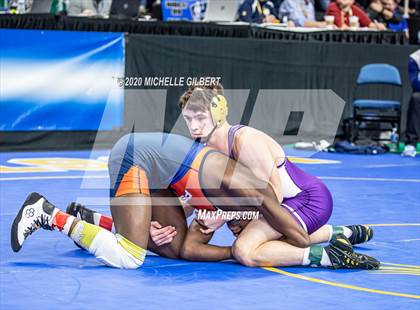 Thumbnail 2 in NYSPHSAA Wrestling D2 Rat tail and Round 1 (99lbs to 145lbs) photogallery.