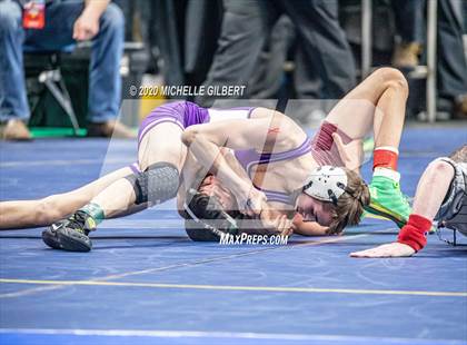 Thumbnail 1 in NYSPHSAA Wrestling D2 Rat tail and Round 1 (99lbs to 145lbs) photogallery.