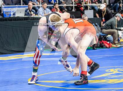Thumbnail 1 in NYSPHSAA Wrestling D2 Rat tail and Round 1 (99lbs to 145lbs) photogallery.