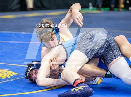 Thumbnail 1 in NYSPHSAA Wrestling D2 Rat tail and Round 1 (99lbs to 145lbs) photogallery.