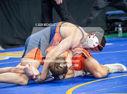 Thumbnail 1 in NYSPHSAA Wrestling D2 Rat tail and Round 1 (99lbs to 145lbs) photogallery.