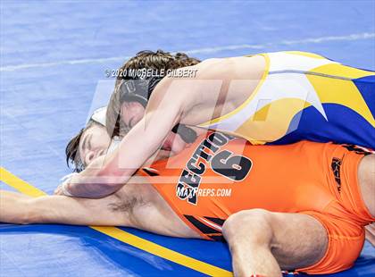 Thumbnail 2 in NYSPHSAA Wrestling D2 Rat tail and Round 1 (99lbs to 145lbs) photogallery.