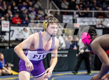 Thumbnail 3 in NYSPHSAA Wrestling D2 Rat tail and Round 1 (99lbs to 145lbs) photogallery.