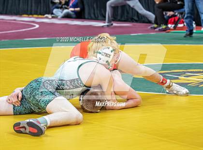Thumbnail 2 in NYSPHSAA Wrestling D2 Rat tail and Round 1 (99lbs to 145lbs) photogallery.