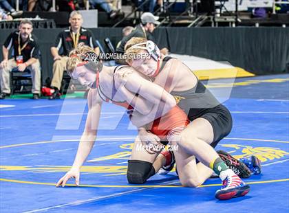 Thumbnail 3 in NYSPHSAA Wrestling D2 Rat tail and Round 1 (99lbs to 145lbs) photogallery.