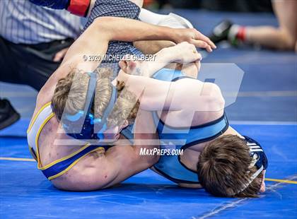 Thumbnail 2 in NYSPHSAA Wrestling D2 Rat tail and Round 1 (99lbs to 145lbs) photogallery.