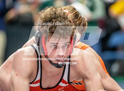 Thumbnail 3 in NYSPHSAA Wrestling D2 Rat tail and Round 1 (99lbs to 145lbs) photogallery.