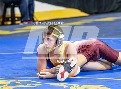 Thumbnail 1 in NYSPHSAA Wrestling D2 Rat tail and Round 1 (99lbs to 145lbs) photogallery.
