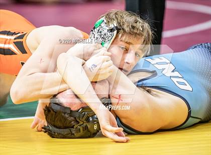 Thumbnail 1 in NYSPHSAA Wrestling D2 Rat tail and Round 1 (99lbs to 145lbs) photogallery.