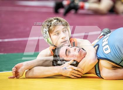 Thumbnail 1 in NYSPHSAA Wrestling D2 Rat tail and Round 1 (99lbs to 145lbs) photogallery.