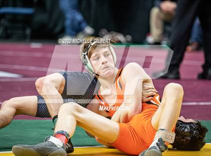Thumbnail 3 in NYSPHSAA Wrestling D2 Rat tail and Round 1 (99lbs to 145lbs) photogallery.