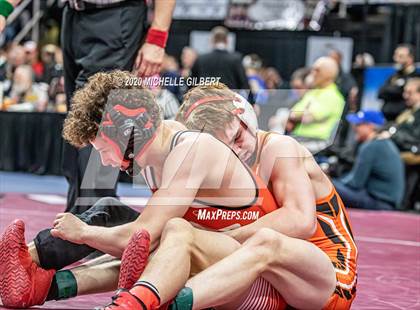 Thumbnail 1 in NYSPHSAA Wrestling D2 Rat tail and Round 1 (99lbs to 145lbs) photogallery.