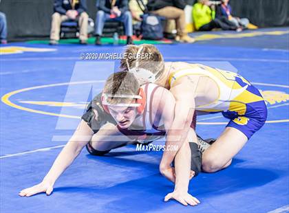 Thumbnail 2 in NYSPHSAA Wrestling D2 Rat tail and Round 1 (99lbs to 145lbs) photogallery.