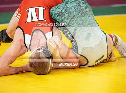 Thumbnail 3 in NYSPHSAA Wrestling D2 Rat tail and Round 1 (99lbs to 145lbs) photogallery.