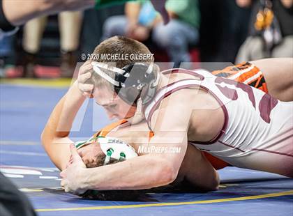 Thumbnail 2 in NYSPHSAA Wrestling D2 Rat tail and Round 1 (99lbs to 145lbs) photogallery.