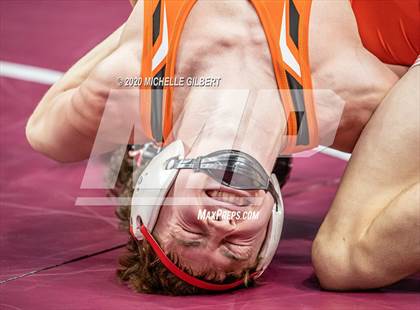 Thumbnail 2 in NYSPHSAA Wrestling D2 Rat tail and Round 1 (99lbs to 145lbs) photogallery.